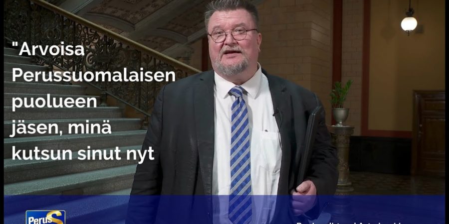 Perussuomalainen! Ilmoittaudu puoluekokoukseen.