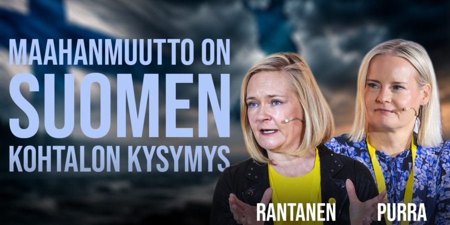 Purra ja Rantanen: Maahanmuutto on Suomen kohtalonkysymys